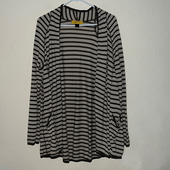 St. John Sweaters - St. John striped cardigan sweater